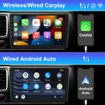 8 Core 4G+64G Carplay Car Stereo 10.1 Inch Double Din Android IPS Touch Screen Car Radio with Android Auto GPS Navigation/Wifi & 4G/Bluetooth 5.0/Fm/Am/Rds/Eq/Dsp/Mirror Link/Dual USB/SWC