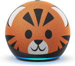 Echo Dot (4Th Gen) Kids | Designed for Kids, with Parental Controls | Tiger