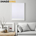 Shadzking Luxury Roller Blinds for Windows Motorized Electric Roller Shades Wifi Motor Alexa Google Window Blinds for Smart Home