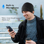 Bluetooth Beanie Hat, Gifts for Men Women Stocking Stuffers Christmas Birthday Idea for Teen Boy Girl Teenager