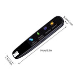 Translator Pen ,Portable Text to Speech Reading Pen 112 Language Translator Device with 3.0 Inch Electronic Smart Touch Screen Wireless Translation Pen for Students Adults Traveler Business