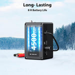 Underwater Fishing Camera Portable Video Fish Finder 9 Inch LCD Monitor 1000TVL Waterproof Camera Underwater DVR Video Fish Cam 50M Cable 12Pcs IR Infrared Lights for Ice, Lake and Boat Fishing