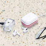 For Airpods Pro Charger, Wireless Charger for Airpods 4 (Active Noise Cancellation)/3Rd/Airpods Pro 2Nd/Airpods Pro/Airpods, Wireless Charging Station for Airpods and Airpods Pro, Pink