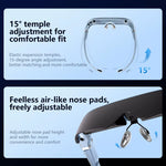 2024 Newest Update Android System 3D VR Smart Glasses 3D HD Movie Entertainment Portable Mobile Cinema Play Games Smart Glasses