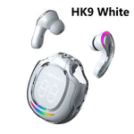 NEW HK3 Wireless BT5.3 Headset T2 TWS Headphones ENC Headphones LED Power Digital Display Stereo Sound Earphones for Sports