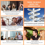 G6 Smart Multi Language Voice Translator, Black