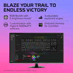 Alloy Origins Core - Tenkeyless Mechanical Gaming Keyboard, Software Controlled Light & Macro Customization, Compact Form Factor, RGB LED Backlit, Linear Red Switch,Black