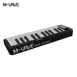 Smk-25Mini MIDI Keyboard Rechargeable 25-Key MIDI Control Keyboard Instrument Mini Portable USB Keyboard MIDI Controller