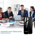 G6 Smart Multi Language Voice Translator, Black
