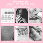 Electric Heating Menstrual Vibration Pad Belt for Period Pain Relief Cramps US