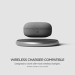 Compatible Galaxy Buds Case - Full Body Shockproof Hard Shell Cover (Modern-Sand Stone)