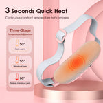 Electric Heating Menstrual Vibration Pad Belt for Period Pain Relief Cramps US