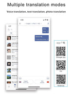 G6 Smart Multi Language Voice Translator, Black