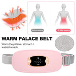 Electric Heating Menstrual Vibration Pad Belt for Period Pain Relief Cramps US