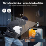 Indoor Pan/Tilt Smart Security Camera, 2K HD Dog-Camera, Super IR Night Vision, Motion Detection for Baby and Pet Monitor, Cloud & SD Card Storage, Supported 5G & 2.4Ghz