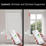 Zigbee Smart DIY Motorized Roller Blinds/Shades Drive Motor Hub Tuya Smart Life APP Alexa Google Home Voice Control