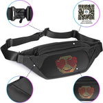 Led Fanny Packs with Bluetooth and Programmable, Crossbody Running Waist Bag DIY Backpack, LED Display Pixel Screen, for Men Women Daypack Daily Sports Mountaineering Travel
