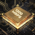 Wifi Extender Booster,Wifi Extenders Signal Booster for Home Cover up to 12880 Sq. Ft & 105 Devices, Wifi Extender, 1200Mbps Wifi Amplifier, Wifi Range Extender, Wifi Booster, Internet Booster