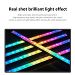 COOLMOON ARGB LED Strip Light 5V 3Pin Small 4Pin Diamond Magnetic Colorful Atmosphere DIY Lamp Bar for PC Computer Case Chassis