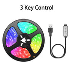 RGB 5050 Led Strip Light Bluetooth App Control 5V USB Led Tape Flexible Ribbon Diode Tape for TV Backlight Room Decoration