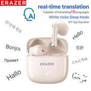 [AI Translator Earphones]  Xt92Pro Bluetooth Earphones Real-Time Translate Earbuds Wireless Headphones for Travel Talking