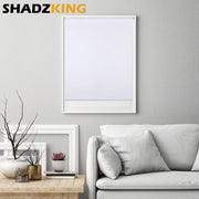Shadzking Luxury Roller Blinds for Windows Motorized Electric Roller Shades Wifi Motor Alexa Google Window Blinds for Smart Home