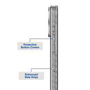 . Protective Gel Phone Case for Iphone 16 Pro Max - Clear