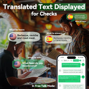 Translator Earbuds 144 Languages Real Time Online Offline Translation Earphones