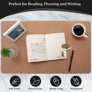 Leather & Cork Desk Pad - 24