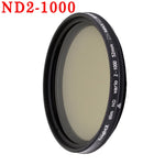 Professional Phone Camera Macro Lens CPL Star Variable ND Filter All Smartphones 37Mm 52Mm 55Mm 58Mm for Canon Nikon