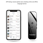 G6 Smart Multi Language Voice Translator, Black