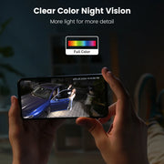 3K/5MP Security Cameras Wireless Outdoor,Solar Powered 400-Lumen Spotlight Camera,360°Pan/Tilt Surveillance,Night Vision,2.4G Wifi Camera,Auto Tracking,Ai Human/Vehicle/Pet Detection-2 Pack