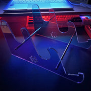 Keyboard Display Stand Transparent Acrylic Keyboard Stand for Computer Mechanical Keyboard Holder Layer Rack Keyboard Tray