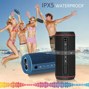 Bluetooth Speakers, Portable Wireless Bluetooth Speaker, IPX5 Waterproof, Outdoor Speakers with Bluetooth 5.0, TWS Pairing and Battery Speaker for Travel & Home