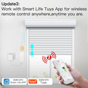 Zigbee Smart DIY Motorized Roller Blinds/Shades Drive Motor Hub Tuya Smart Life APP Alexa Google Home Voice Control