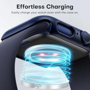 2 Pack Hard Case for Apple Watch Se/Se2/Series 6/5/4 40Mm, with PC Tempered Glass Screen Protector, [Scristant Resistant], [Overall Protection] Slim Cover for Iwatch S6/S5/S4 40Mm, Blue