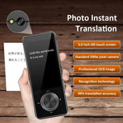 M9 Language Translator Device 107 National Languages Intelligent Translator Real-Time Voice, Recording, Text Translation Device