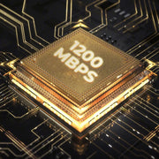 Wifi Extender Booster,Wifi Extenders Signal Booster for Home Cover up to 12880 Sq. Ft & 105 Devices, Wifi Extender, 1200Mbps Wifi Amplifier, Wifi Range Extender, Wifi Booster, Internet Booster