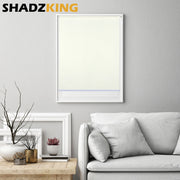 Shadzking Luxury Roller Blinds for Windows Motorized Electric Roller Shades Wifi Motor Alexa Google Window Blinds for Smart Home
