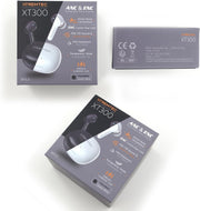 Bluetooth Noise Cancelling Wireless Earbuds for Iphone/Android, In-Ear Sweatproof Stereo Bass Headphones, Immersive Sound Bluetooth 5.2 Earphones with Microphones,En-Able Computer (White)