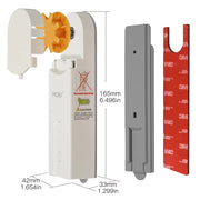 Zigbee Smart DIY Motorized Roller Blinds/Shades Drive Motor Hub Tuya Smart Life APP Alexa Google Home Voice Control